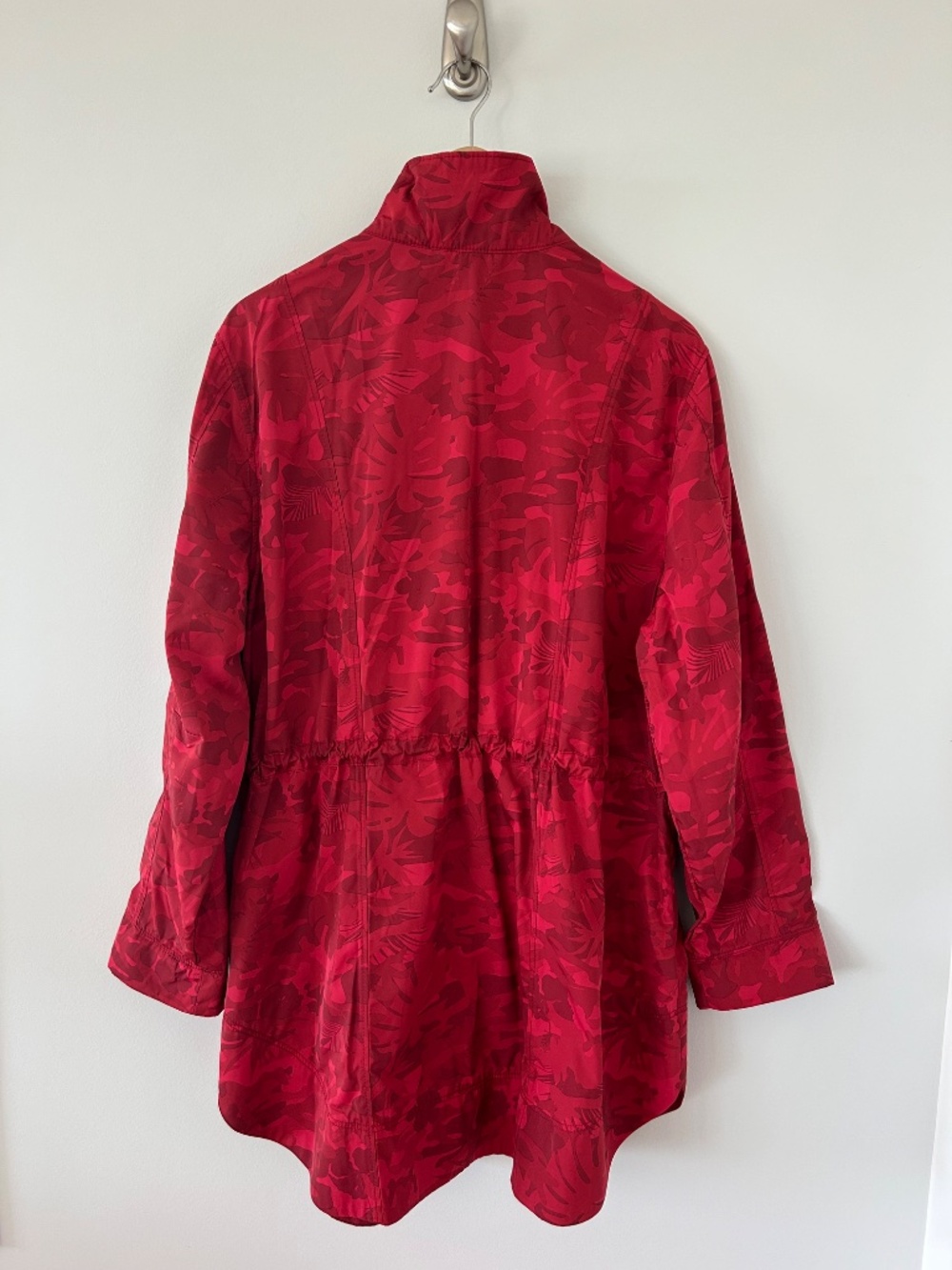 NWT Tommy Bahama Camo Canyon Anorak Jacket in Jester Red Sz XL - Picture 2 of 6